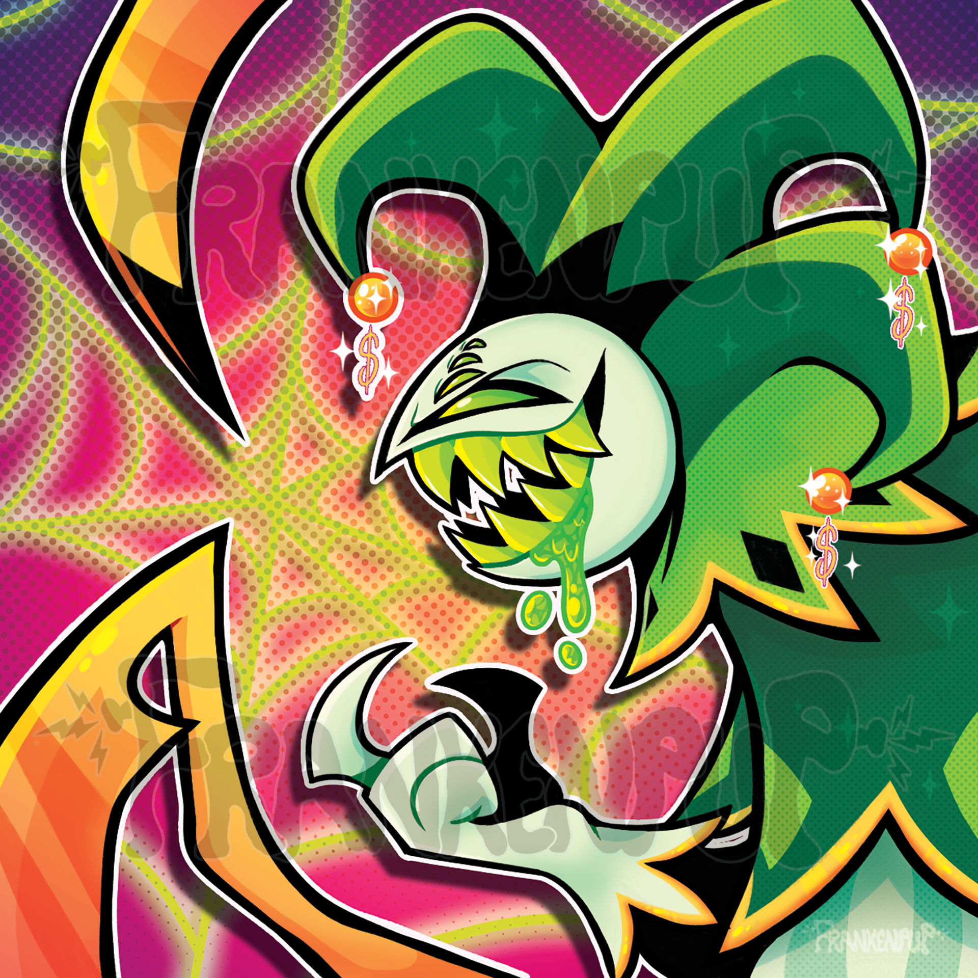 Mammon & Ozzie Helluva Boss Prints – FrankenPup