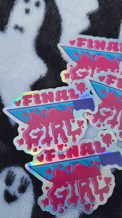 Final Girl Holo Sticker