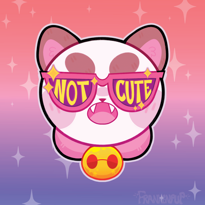 Puppycat Vinyl Sticker