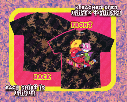 Smiling Friends Hand Dyed T-shirt