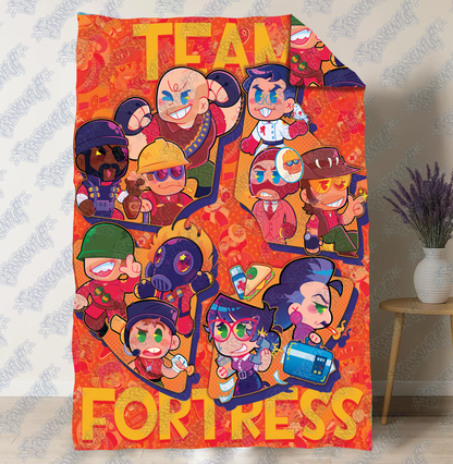 Team Fortress 2 Throw blankets