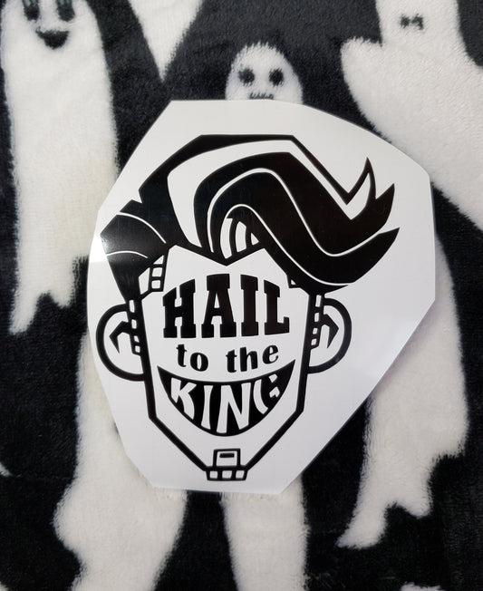'Hail To The King' Vinyl Decal