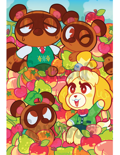 Animal Crossing Print